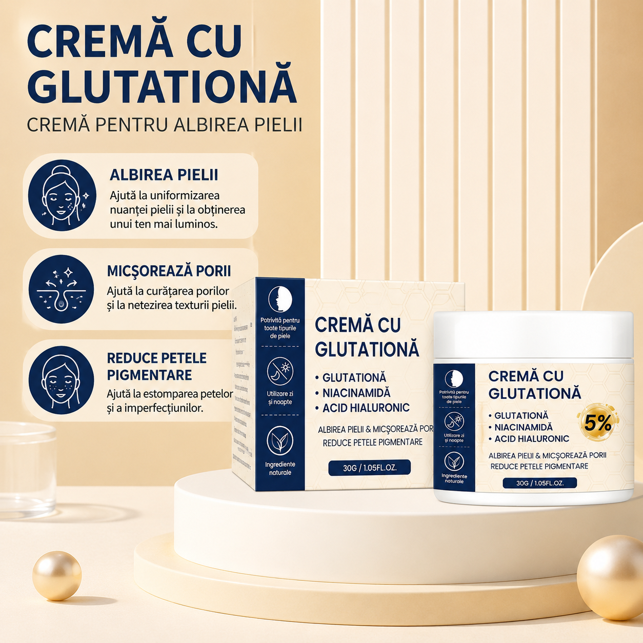 Cremă Strălucitoare pentru Față